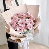 卡布奇諾奶茶玫瑰香水花束