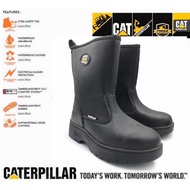 Men Safetyboot CAT Caterpillar HighCut Steel Midsole Toe Cap Heavy Duty Safety Boot Kasut Safety Cat