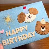 kad kahwin murah kad kahwin digital kad kahwin Cute Puppy Non-woven Envelope Cartoon Creative Letter