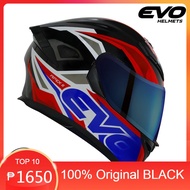 【original】 Hot Sale EVO GSX 3000 Apex II Full Face Dual Visor Helmet with Free Clear Lens UAOH