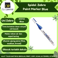Zebra Paint Marker Blue