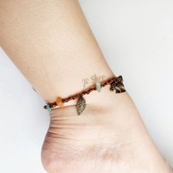 / Stone Anklet Ethnic Anklet