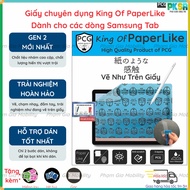 High-quality specialized Paper Like (PaperLike) screen protector painted Like on Samsung Tab S10 S10