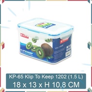 BEZTON Lion Star Lunch Box Clip To Keep 1202 1.5 L KP-65 LionStar Quality Plastic Durable Shatterpro