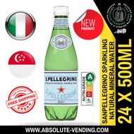 SAN PELLEGRINO Mineral Water 500ML X 24 (BOTTLE) - FREE DELIVERY within 3 working days!