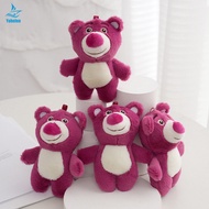 Cute cute strawberry bear Lotso pendant plush toy bear bag charm keychain grabber doll