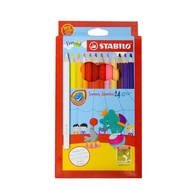 Stabilo Swans 24 Jumbo Coloured Pencils 1879J