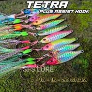 MICRO JIG 7gram 10gram 15gram 20gram one set asist hok|Metal jig 10gram metal jig 20gram metal jig 1