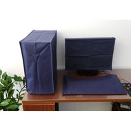 ✴✷Desktop computer cover dust host keyboard 19-34 inch LCD monitor cloth simple