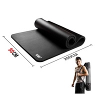 Excercise JBA Matt For Workout Thick 20Mm Extra Long 200Cm With Carrying Bag Durable NBR Anti Tear