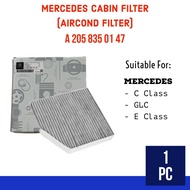 MERCEDES BENZ A2058350147 PENAPIS KABIN PENYAMAN UDARA - C CLASS/ E CLASS / E CLASS COUPE/ GLC AIRCO