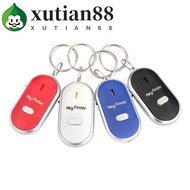 XUTIAN Keyfinder Flashing 4 Colors Whistle Sensors Pet Tracker Key Locator Light Torch Locator Track
