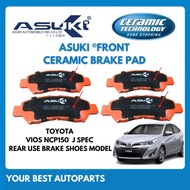 ASUKI Front Ceramic Brake Pad Toyota Vios NCP150 / Yaris NSP151 Brake Pad Vios Spare Part - CF-2343