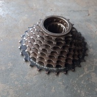 sprocket ulir 8 speed 28t sepeda lipat