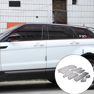 สำหรับ R Ange Rover E Voque 2012-2018พับรถกระจก Visor ปกหน้าต่างสีอาทิตย์เต็มหน้าต่าง Visor อุปกรณ์เ