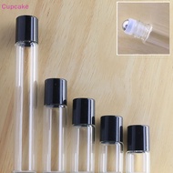 [CKE] 1ml 2ml 3ml 5ml 10ml Amber Thin Glass Roll On Bottle Empty Refillable Bottle Sample Test   Vials With Roller ERW