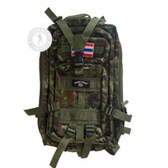 กระเป๋าเป้ทหาร 3P CAMP SWAT แถมฟรี!! ธงชาติ กระเป๋าลายพราง กระเป๋าเป้ลายพราง กระเป๋าสะพายหลังทหาร เป้3P เป้ทหาร