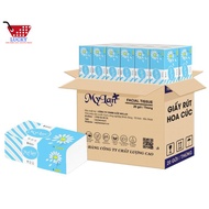 1 Thùng (20 gói) Giấy ăn Giấy Rút Cao cấp Hoa Cúc 4 Lớp Siêu Tiết KiệmSiêu DaiSiêu Mềm Mịn sp công