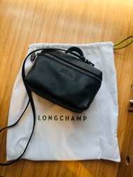 Longchamp LE PLIAGE XTRA 斜揹袋 XS 黑色小盒子包