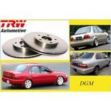 TRW Corolla SEG EE100 AE101 EE111 AE111 1.3/1.6 1992-2000y Front Brake Disc Rotor (1Pair 2pcs)SPM