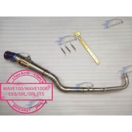 LEO DIAMOND NLK EXHAUST BIG CORK 32MM WAVE100 / WAVE100R / EX5 / SRL / SRL115