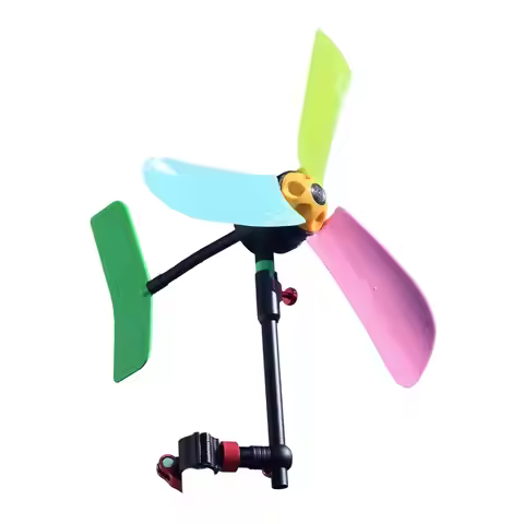 DIY Small Wind Turbine Generator Kit DIY Assembly 5V 50W Easy Installation for Backyard, Travel, Gar