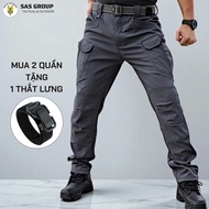IX7 Cargo Trekking Pants, Waterproof Soft Fabric Tactical Tactical Pants