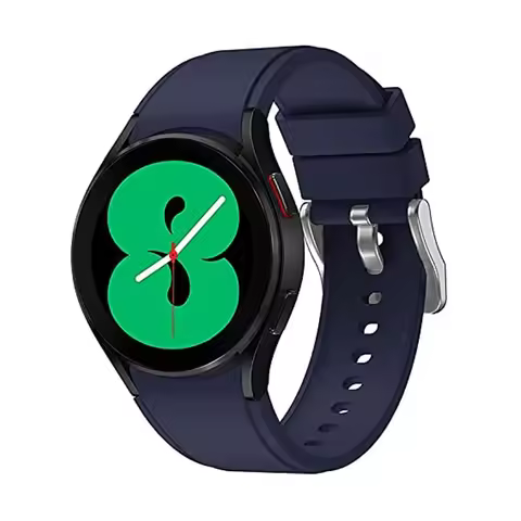 20mm Original Silicone Strap for Samsung Galaxy Watch 4/5/6 40mm 44mm 45mm Sport Bracelet for Galaxy