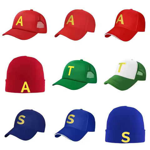A-Alvin and the Chipmunks The Squeakquel A Mesh Baseball Cap Men Women Hip-Hop Trucker Worker Hats S