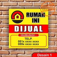 MERAH BANNER FOR SALE HOUSE BANNER FOR SALE HOUSE SALE/ BANNER FOR SALE WITH RED DESIGN THEME