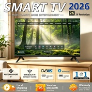 2026 TV Pintar Android 65/75inci Netflix DVB-T2 MYTV YouTube HDMI USB Voice Control TV Streaming Fil
