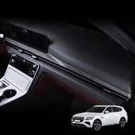 2Pcs For Genesis GV80 PE 2025 LHD ABS Instrument Panel Decorative Frame Dashboard Trim Cover Car Acc