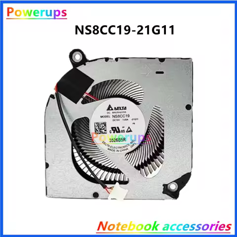 New Original Laptop CPU Cooling Fan For Acer Predator Helios Delta NS8CC19-21G12 21G14 NS8CC19-21G11