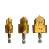 全城熱賣 - 3件套 20 / 25 / 32六六角柄PPR提口階梯鑽頭 補漏接水管工具