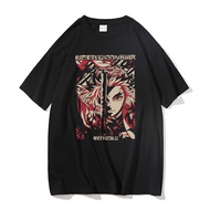 Anime Demon Slayer T-Shirt Eldest Brother Rengoku Kyoujurou T Shirt Men'S Japanese Manga Oversized Tshirt Men Fashion Tops Tees S-4XL-5XL-6XL