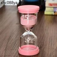 Customized Hourglass Timer Children Students Learning Time Management 20/30/60 Minutes Glitter Bottl