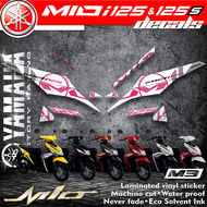 15M3 YAMAHA MIO I 125 STOCK DECALS STICKER FOR MOTORCYCLE PARTS AND ACCESSORIES