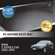 BMW 5 SERIES E60 ( 2003 - 2010 ) Karpet Bonet Kulit PU PREMIUM QUALITY PU Leather Boot Carpet