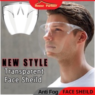 【House Partner】Protective Face Shield / Transparent Face Shield - Glasses + Mask