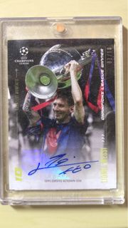 Topps Lionel Messi 美斯 簽名足球卡 國際邁亞密 inter Maiami Auto