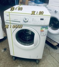 洗衣機(金章牌)大容量  厚身大眼仔1200轉 可櫃底/嵌入式安裝 95%新 ZWH6125 #二手電器 #清倉大減價 #最新款 #香港二手 #二手洗衣機 #二手雪櫃 #搬屋 #傢俬#家庭用品