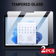 2Pcs 999D HD Clear Tempered Glass Film For Surface 7 Plus Pro 11 10 9 8 6 5 4 3 X GO4 GO3 GO2 GO 3 1