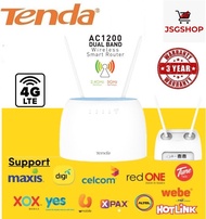 Tenda 4G09 4G+LTE Modem router AC1200 Dual band Broadbnad