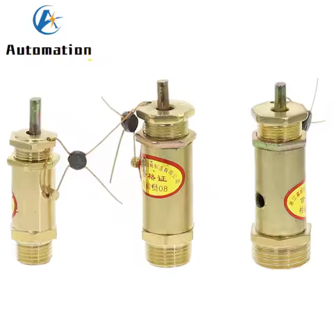 Pump air compressor Safety valve 0.1Mpa - 1.0Mpa 1KG - 10KG Spring loaded Exhaust valve G1/4 G3/8 G1