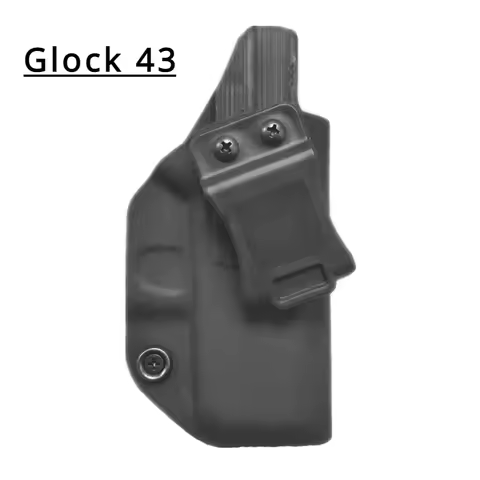 Tactical KYDEX IWB Inside Waistband Concealed Carry Holsters For Glock 43 43X MOS Gun Holster G17 19