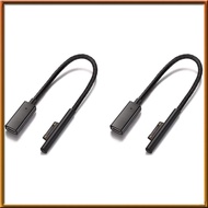 [V E C K] 2X Nylon Braided for Surface Connect to USB-C Charging Cable for Surface Pro7 Go2 Pro6 5/4/3 Surface Laptop Book