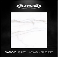 SAVOY GLOSSY UK.60X60 DINDING LANTAI KERAMIK PLATINUM
