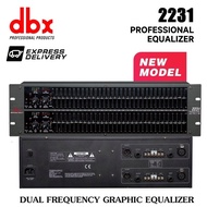 Dbx 2231 Equalizer 31-Segment 1/3 Times Frequency Balancer, Suitable for Radio Station/Recording Stu