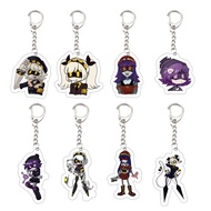 Acrylic Murder Drones Keychain Pendant Murder Drones UZI N J DOLL Keyring Chains for Accessories Bag