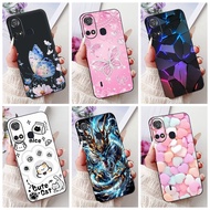 ITEL A49 Play A631L Cover ITEL A58 Lite Case Luxury Butterfly Love Fashion Flowers Cool Handsome Lio